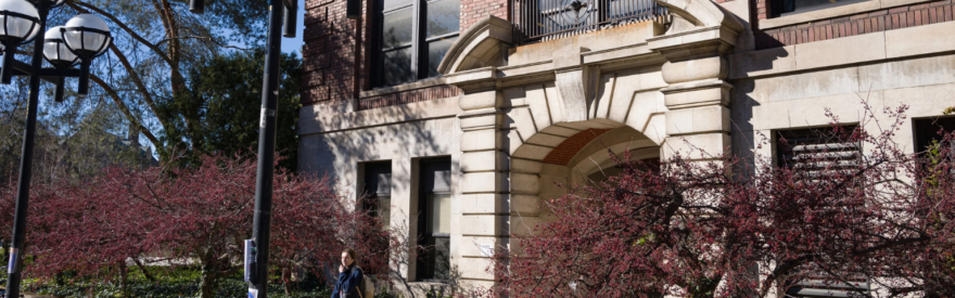 building on U-M campus